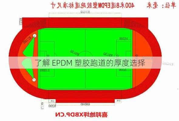 了解 EPDM 塑胶跑道的厚度选择