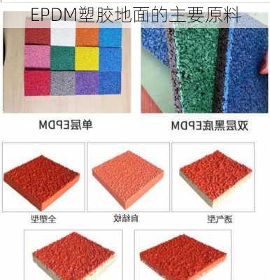 EPDM塑胶地面的主要原料