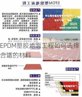 EPDM塑胶地面工程如何选择合适的材料