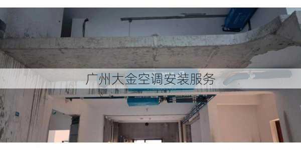 广州大金空调安装服务